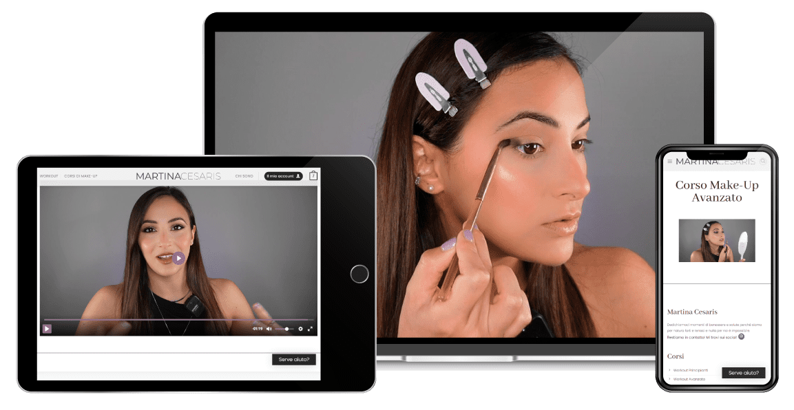 corsi make up online multidispositivo martina cesaris